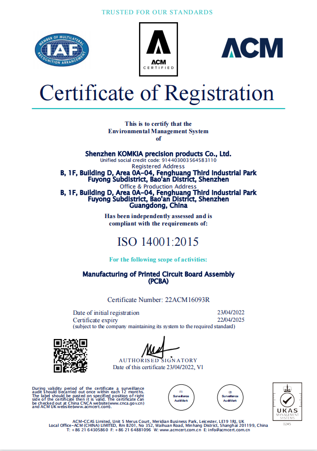 ISO 14001:2015认证-EN